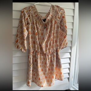 Sanctuary Off Shoulder Mini  Dress M New boho cottagecore peasant festival